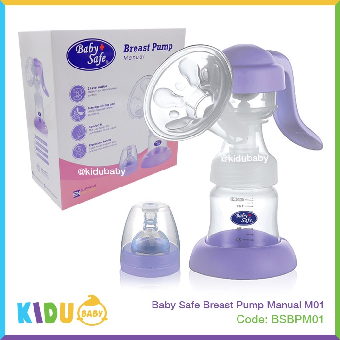 Baby Safe Breast Pump Manual M01 Pompa ASI Kidu Baby