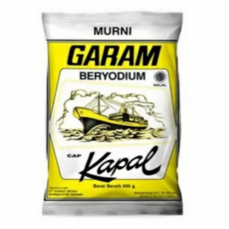 

Garam Cap Kapal 500 g