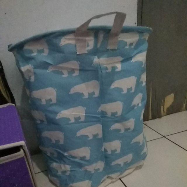 Box Keranjang Pakaian Baju Kotor Laundry Organizer Serbaguna Multifungsi Tempat Pakaian, Mainan