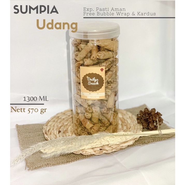 

MAKANAN RINGAN TOPLES - SUMPIA UDANG 570 GRAM