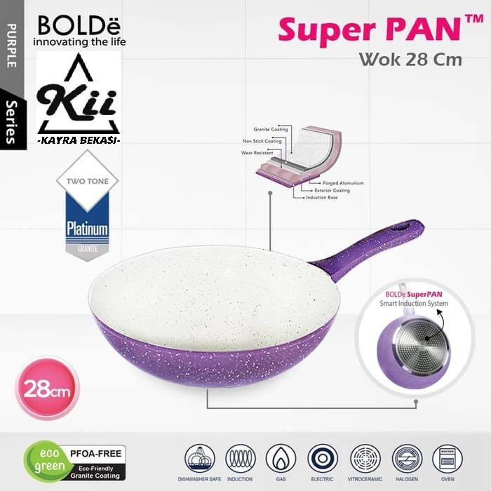 SUPER PAN WOK 28 PURPLE