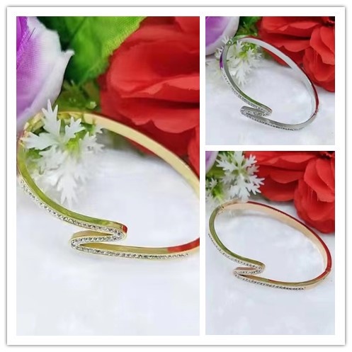 Gelang Titanium Permata Full Perhiasan Fashion F91