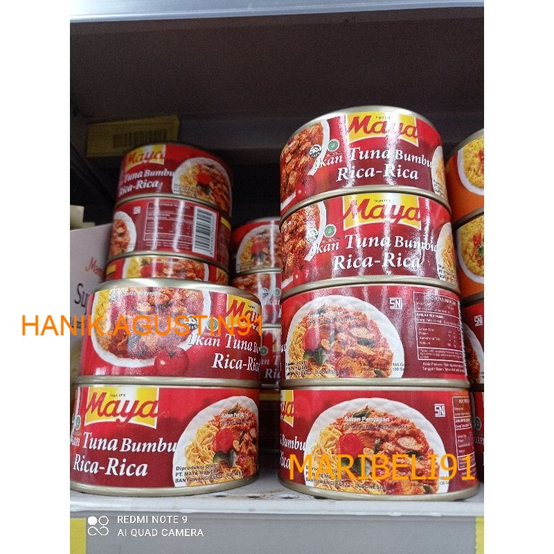 

Maya Tuna Rica Rica 185gr maribeli91