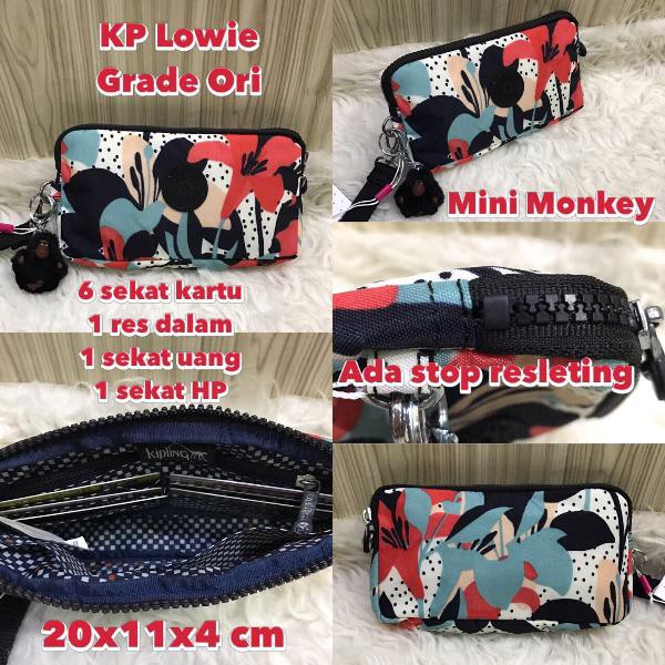keylinshop DOMPET KP LOWIE - KIPLING GRADE ORI
