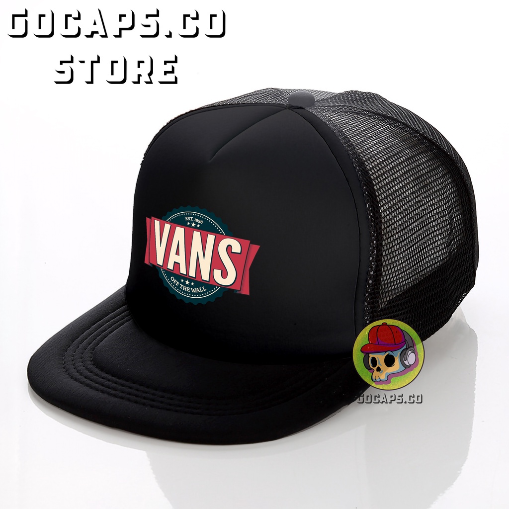 Vans / Topi Jaring / Topi Jaring Snapback / Topi Distro / Topi Pria / Topi Premium / Topi Jaring Distro Premium / Topi Premium / Topi Snapback / Topi Brand / Topi Band / Terlaris / Gocaps