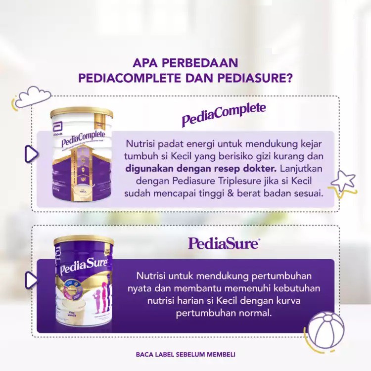 Pediasure 400 gr - Susu Formula Pertumbuhan Anak