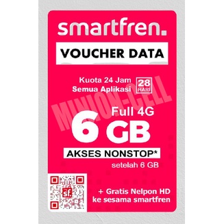 Voucher Smartfren 6GB Unlimited NONTSOP