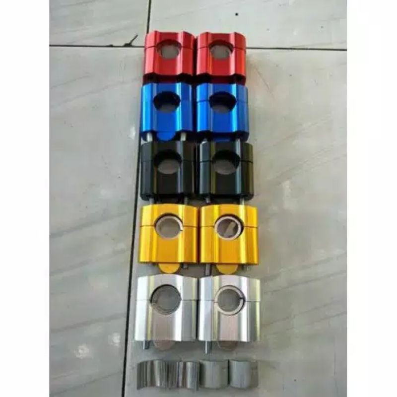 Raiser stang / peninggi stang motor rx king vixion cb150 xabre pcx universal