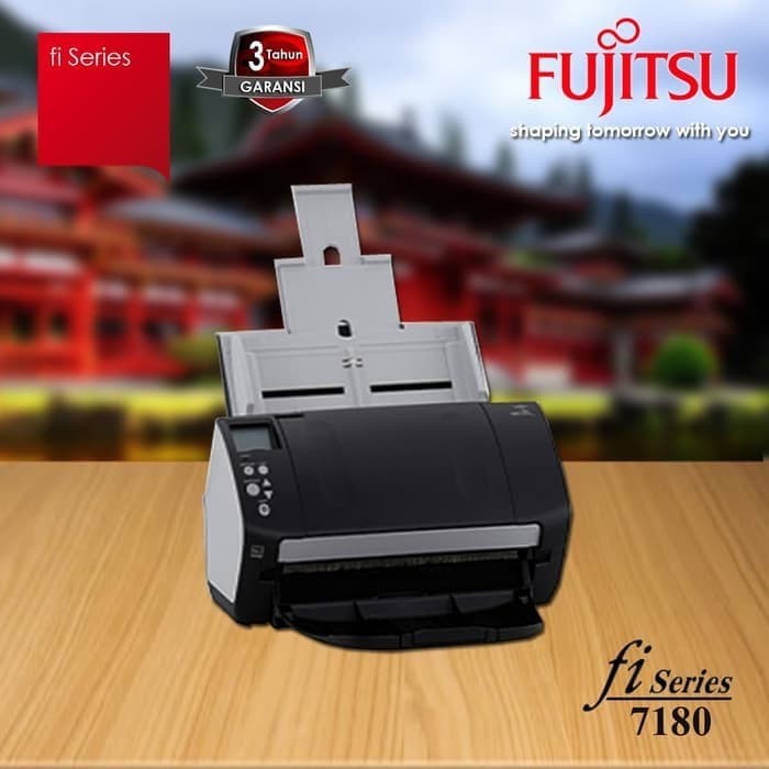Scanner Otomatis Fujitsu fi-7180 - Folio/F4 - 80 lembar/menit