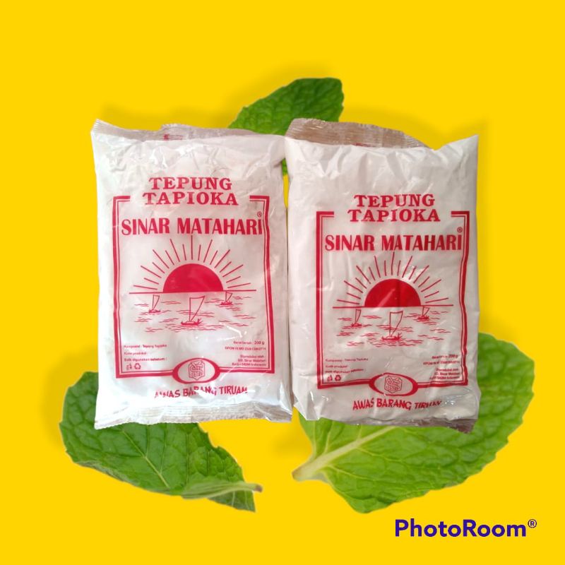 

Tepung Tapioka/Tepung Kanji cap Matahari 200 gr