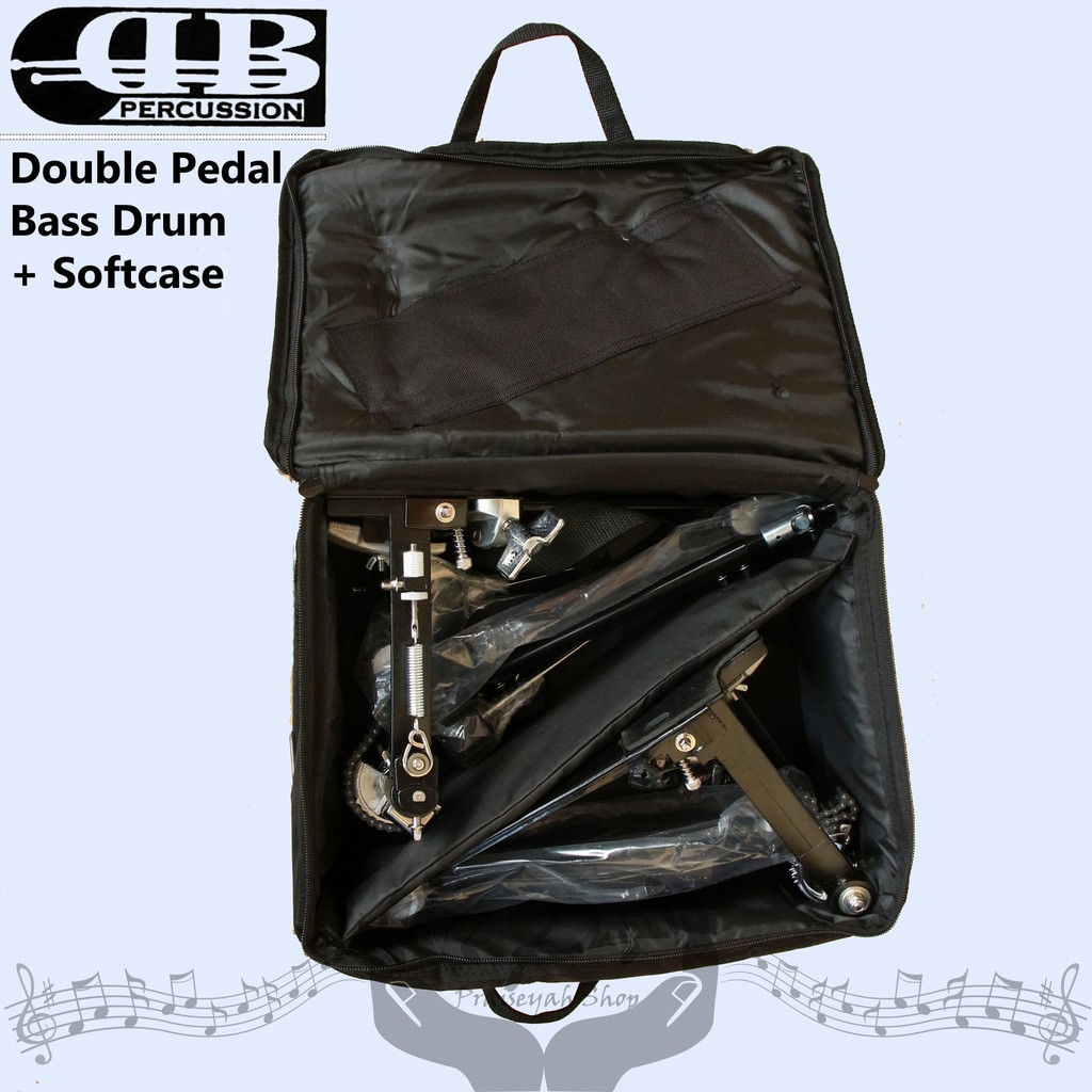 DB Percussion Double Pedal Bass Drum DDPD-669 Original Include Bag Tas