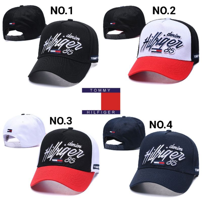 Tommy Denim Baseball Cap / Topi Tommy Import