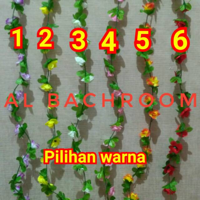 BUNGA MAWAR RAMBAT PLASTIK KECIL 100 B8331 BUNGA ARTIFICIAL HOME DEKOR BUNGA MAWAR PLASTIK