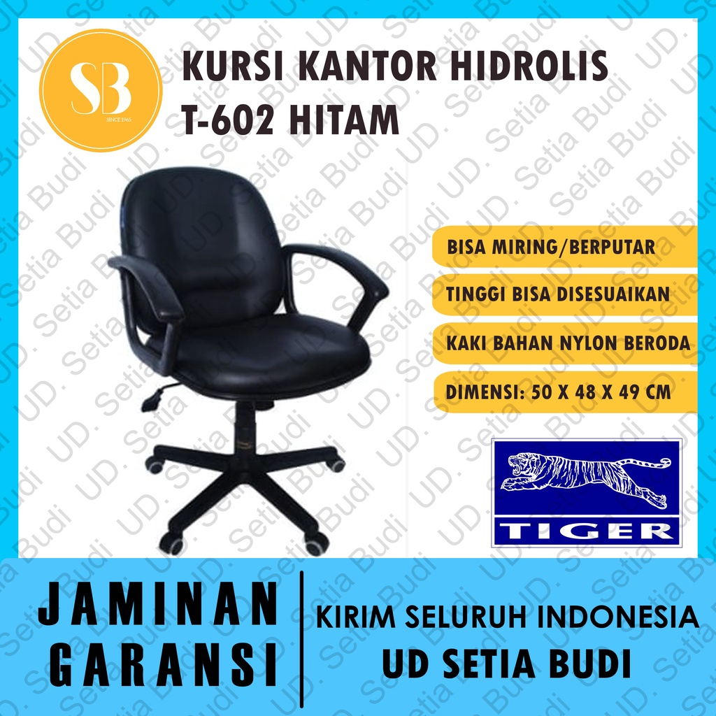 Kursi Kantor Hidrolik Staff Tiger T-602