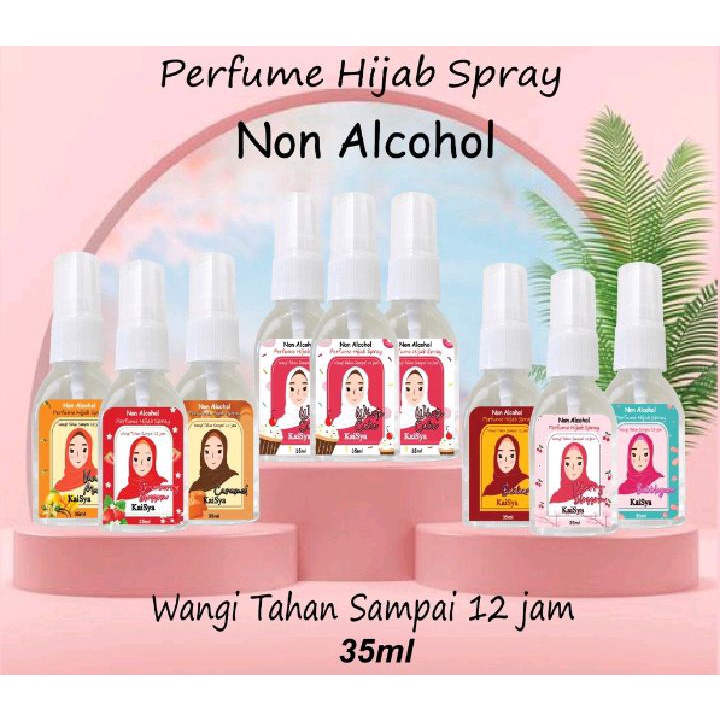 Parfum Hijab 35ml - Parfum Non Alkohol Parfum Spray