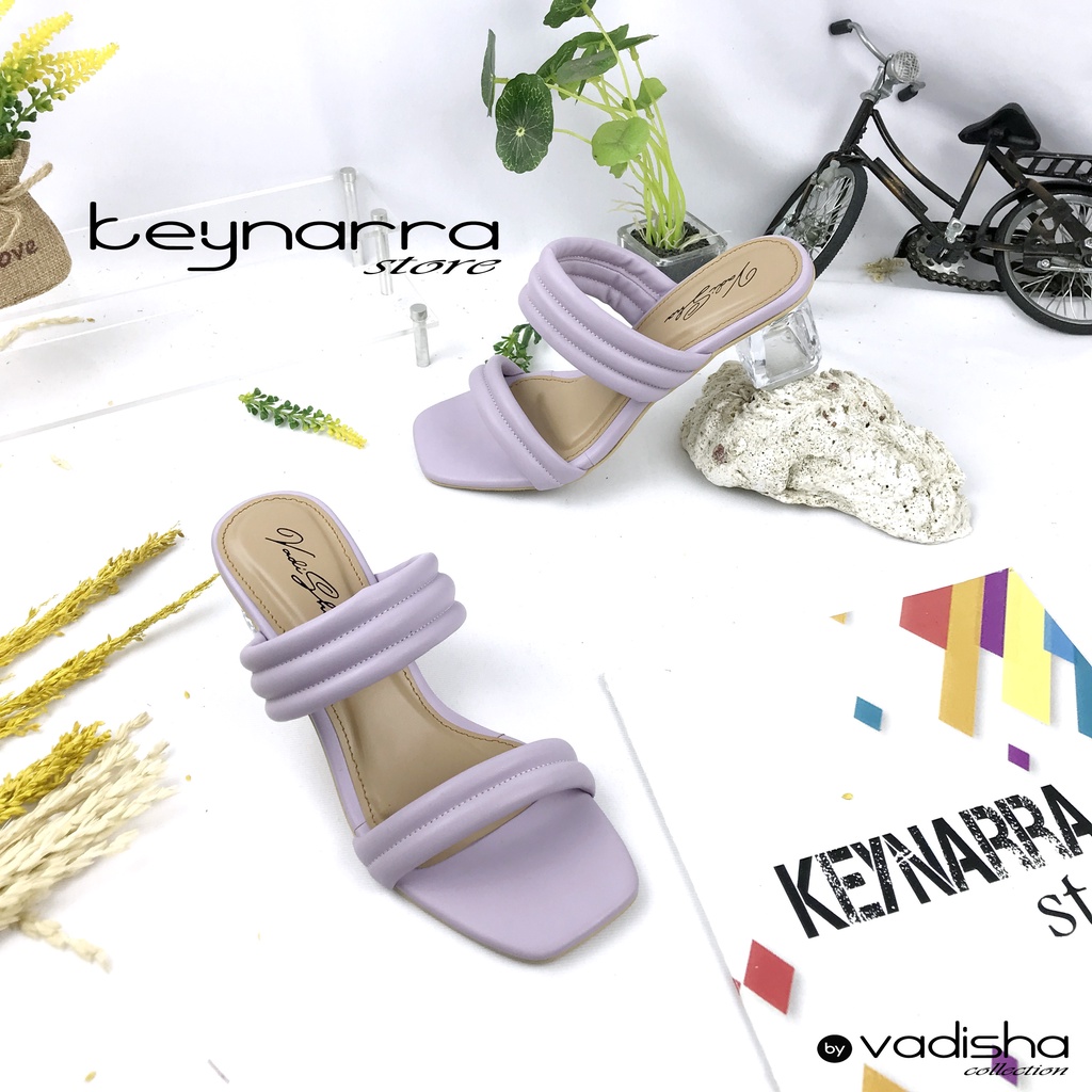 keynarra Sendal Wanita queen Heels Kaca 5 cm RN-14 LT