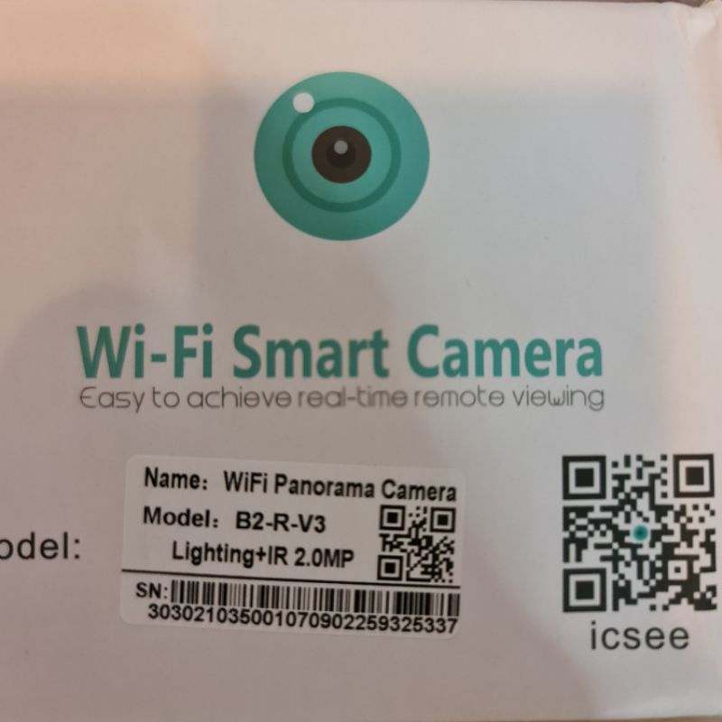 IPCAM Bohlam 360 / IP Camera 360 bohlam ICSee  INFRARED 2MP HD 1080P