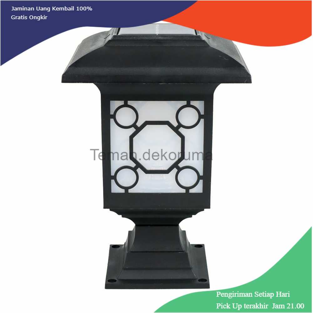 TD-DHA Lampu Taman Solar Panel Garden Ground Plug Cool Light - EM375