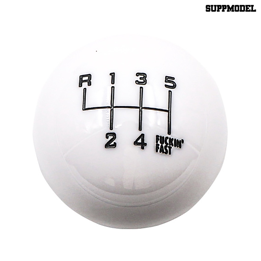 Suppmodel SK110 Knob Tuas Perseneling Mobil 5-kecepatan Bentuk Bola Bahan Akrilik