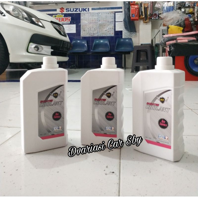 Air Radiator Coolant Mobil Motor Merk KX Coolant Warna Pink 1 liter