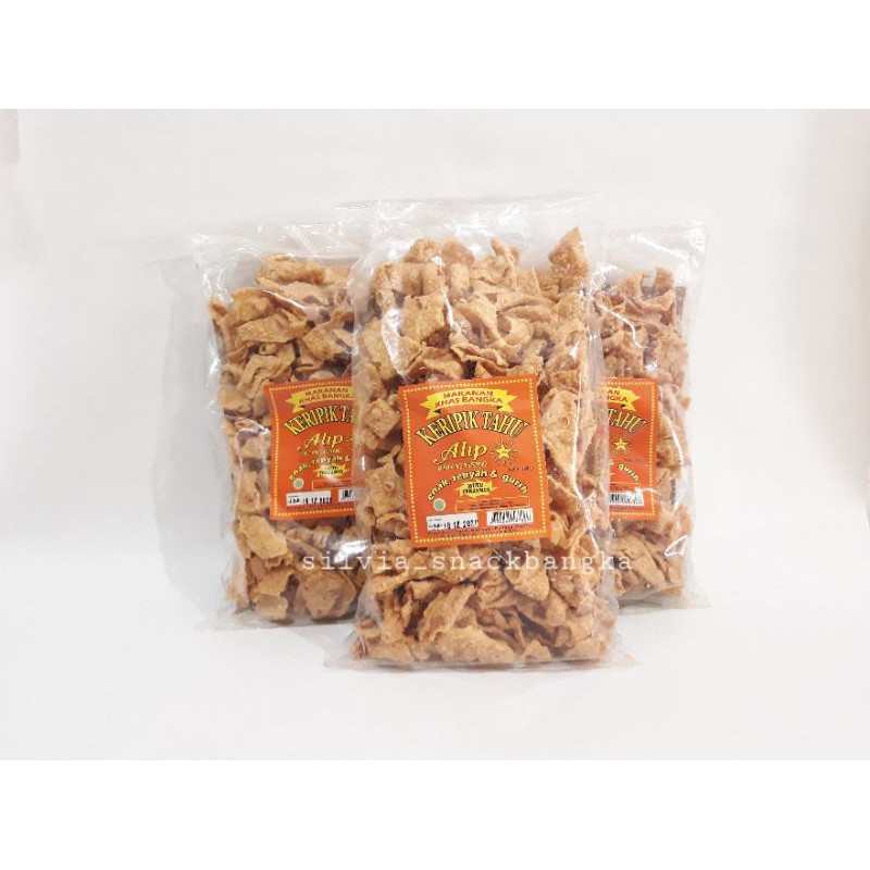 

Keripik Tahu / Mafa Bangka Merk Alip 500gr