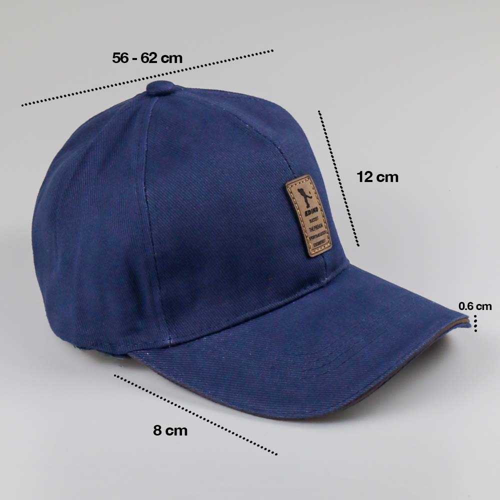 (1005 BARANG ORI) Rhodey EDIKO Topi Baseball Golf Logo Ediko Sport (OBRAL/DEFECT)