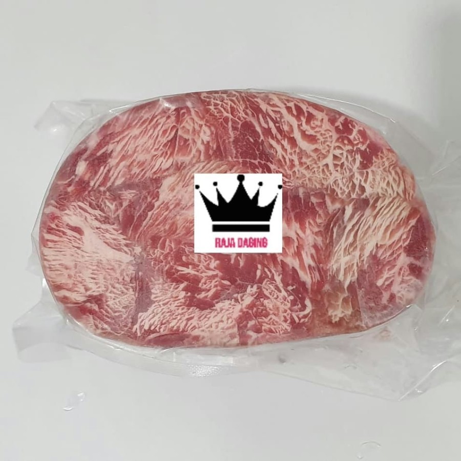 

Daging Sapi Sirloin Round STEAK @1kg - SUPER EMPUK & JUICY