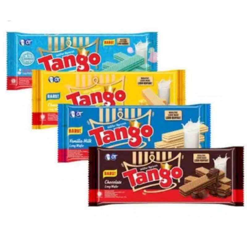 

TANGO WAFER coklat / keju / Buble gum / vanila 110 gram