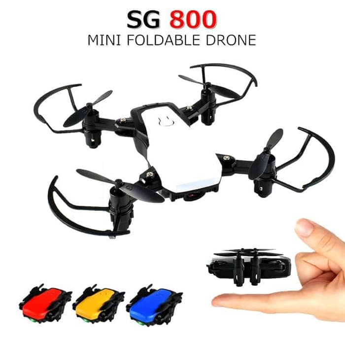 Mini Drone 4 Axis WiFi - SG800 - White