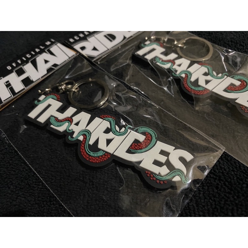 Original Thairides Tentacles Logo Rubber Keychain