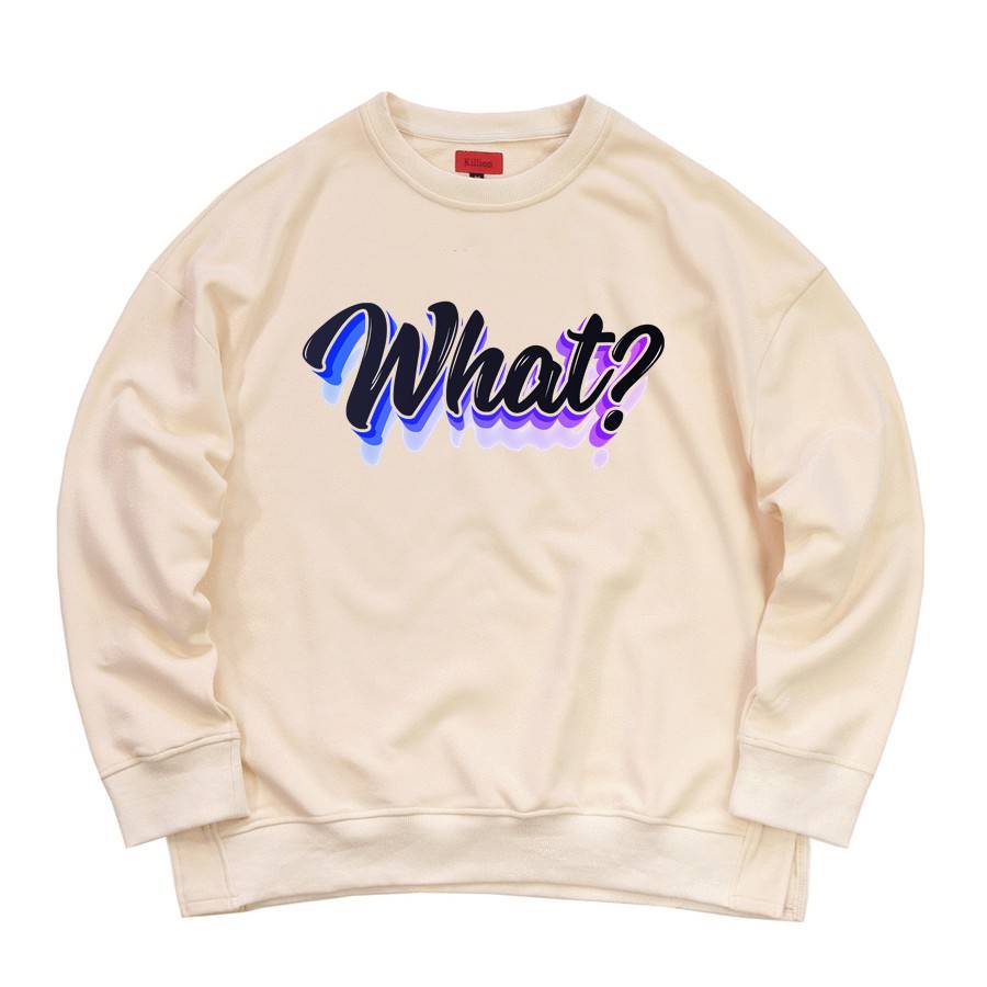 FC - SWEATER WHAT/ SWEATER WANITA