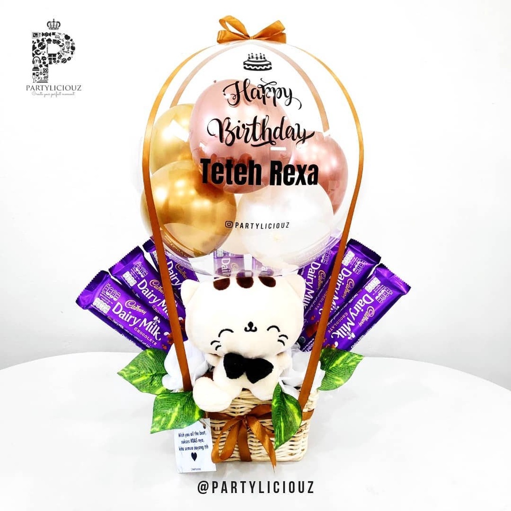

KITTEN DOLL & CADBURRY - HAMPERS COKLAT/ HAMPERS BONEKA/ HAMPERS COKLAT DAN BONEKA/ HADIAH ULANG TAHUN/ HADIAH WISUDA