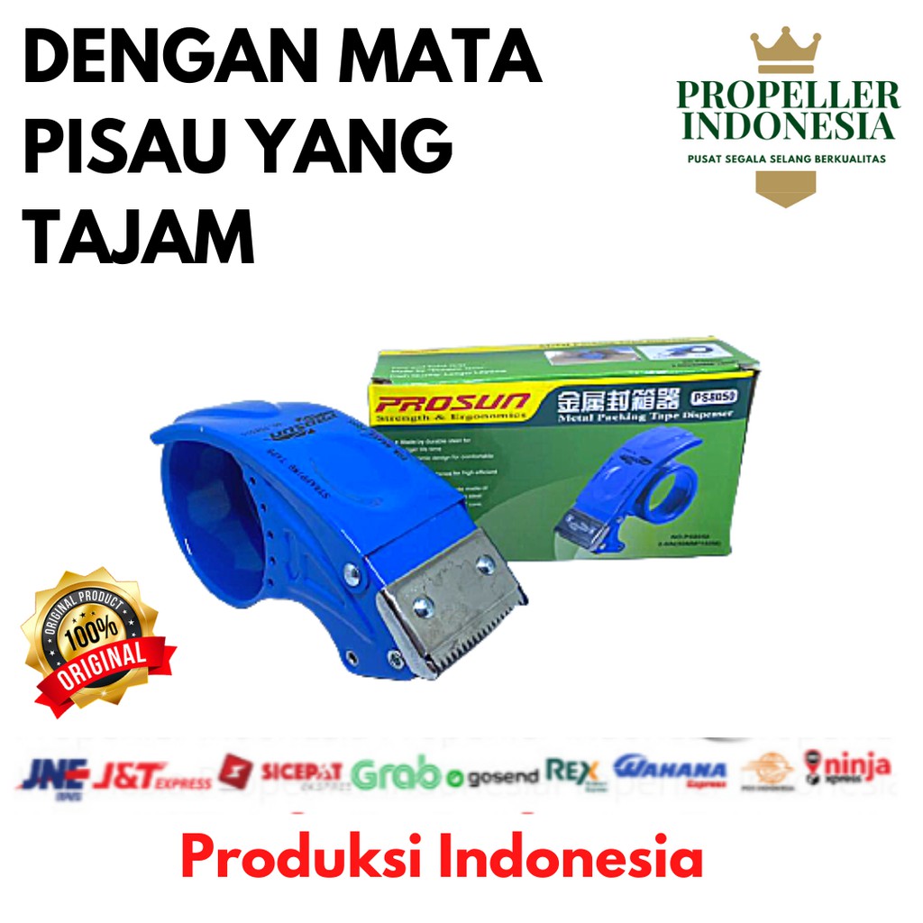 Tempat Lakban Tape Dispenser Lakban Rollan Lakban 2Inch Besi