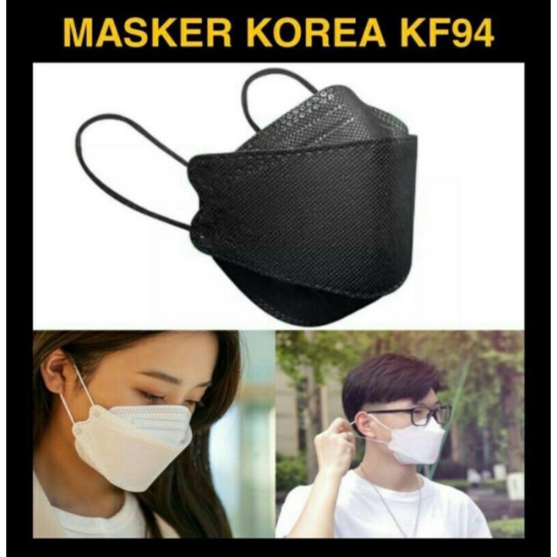 Masker KF94 Confex 4Ply Medis Korea - Masker Medis KF 94 Disposable Surgical Mask Earloop