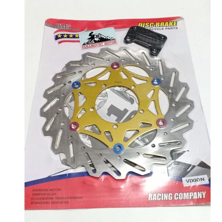 Disk Cakram Atau Piringan Depan Vixion New Old Variasi 300mm Besar Lebar Model Gegirigi Dan Bulat