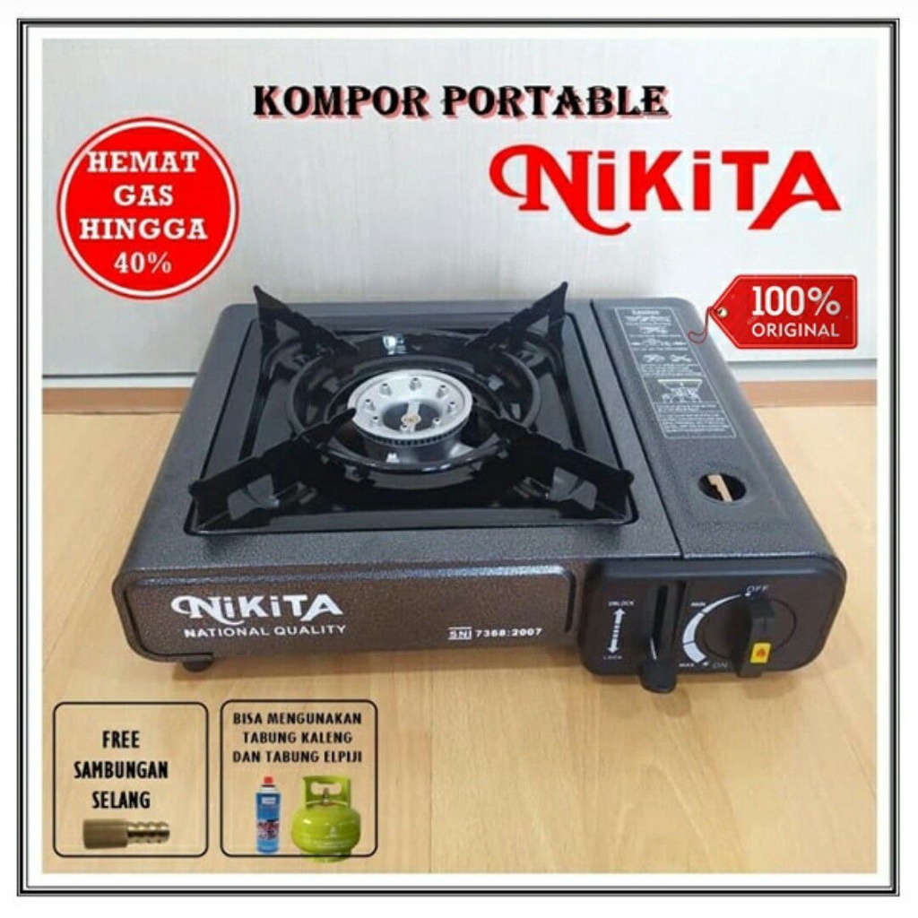 Kompor Portable NIKITA 2in1