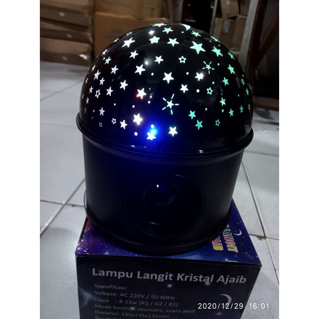 Speaker Bluetooth Lampu Hias Fleco Disco F-572