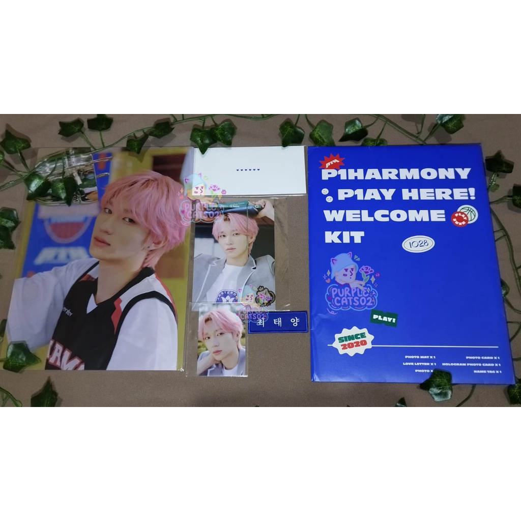 P1Harmony Welcome Kit 'THEO' OFFICIAL MD [P1AY HERE]