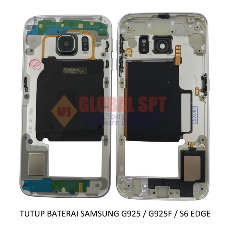 TUTUP BATERAI SAMSUNG G925 / BEZEL BATERAI G925F / S6 EDGE