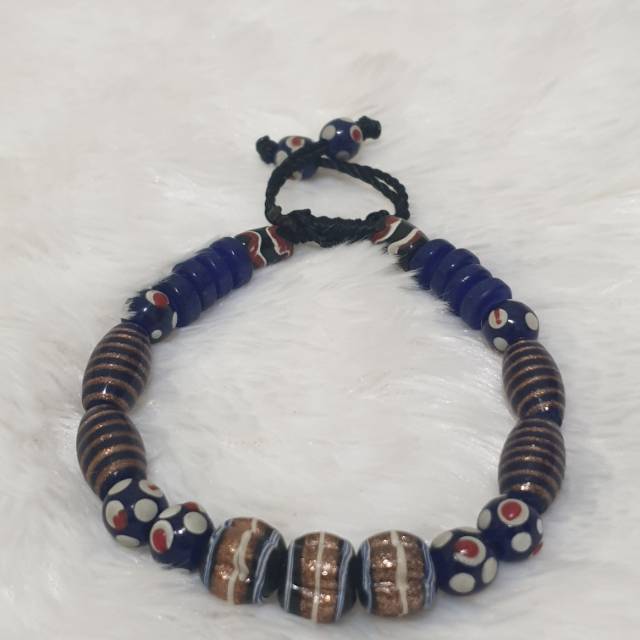 Ethnic bracelet / gelang etnik dayak beads asli Kalimantan