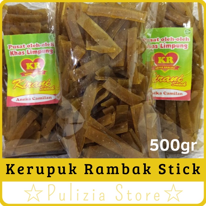 

KERUPUK RAMBAK STICK MENTAH 500GR SIAP GORENG