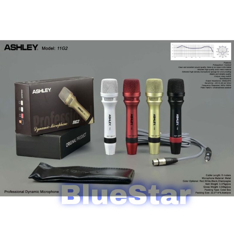 Mic Kabel Ashley 11G2 Original Ashley 11 G2