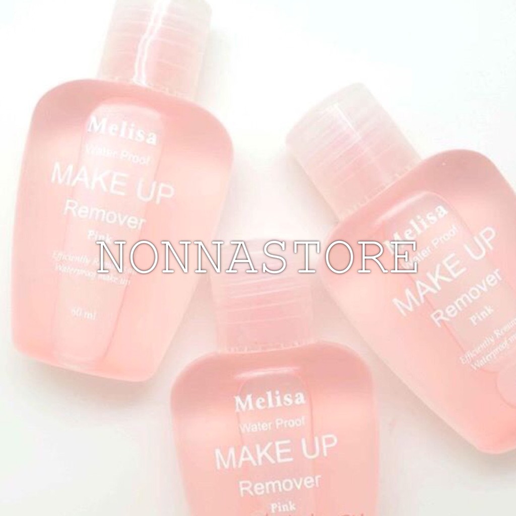 Make Up - Pembersih Makeup Kosmetik Cosmetic Remover Melisa 60ML atau MM Professional 600 ML