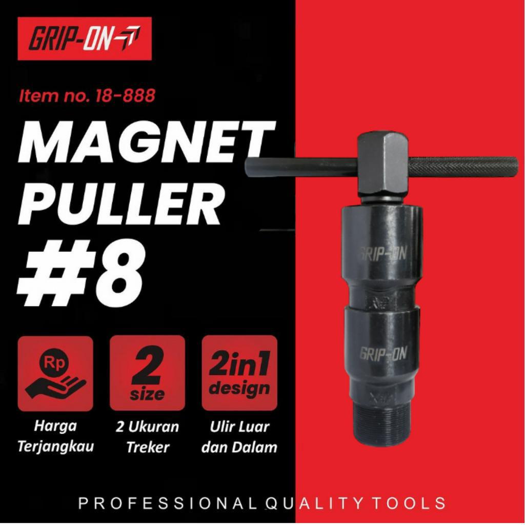 Grip-On Magnet Puller #8 Hybrid Treker Magnet 2 Tipe