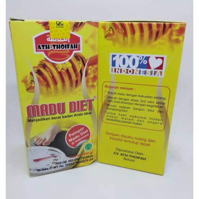 Madu diet atthoifah I madu atthoifah original 350 gr I madu diet I madu atthoifah