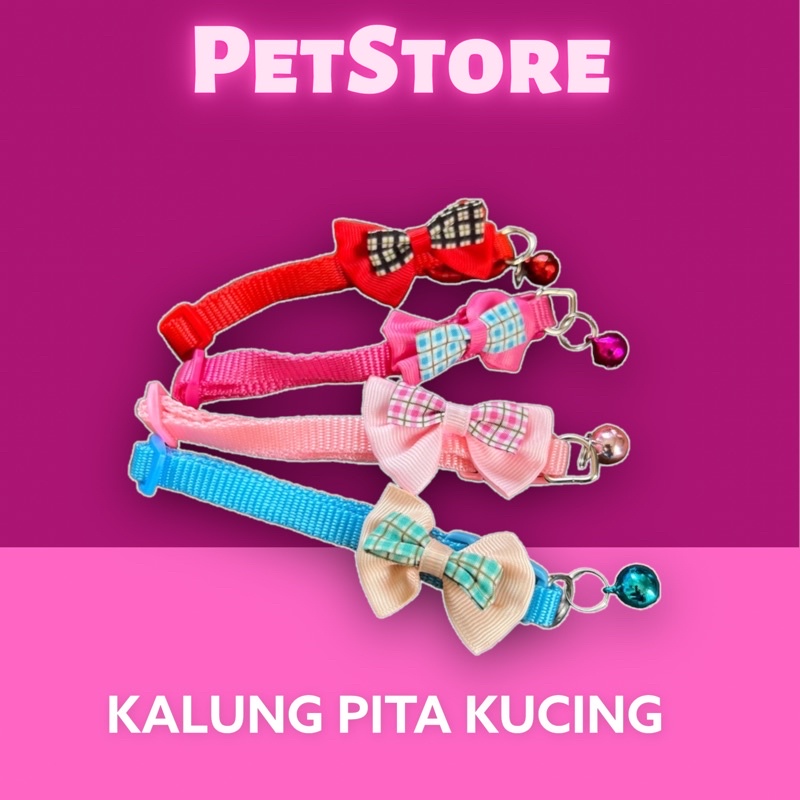 Kalung Pita Kucing Nom Nom cluppy