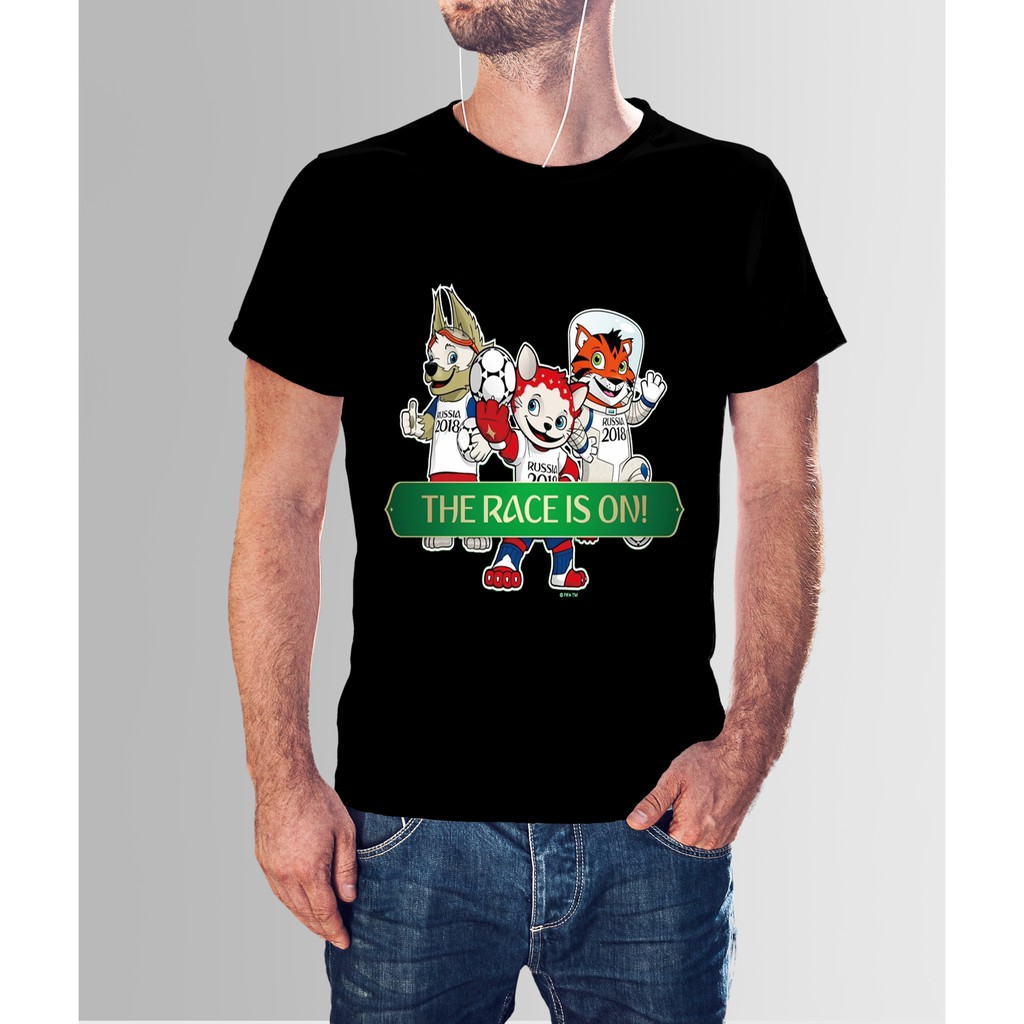 Kaos Edisi World Cup MASKOT