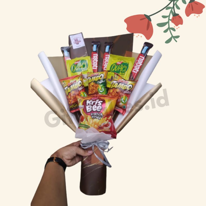 

bouquet snack/buket snack/snack buket/buket murah/snack murah /siantar /murah/buket murah