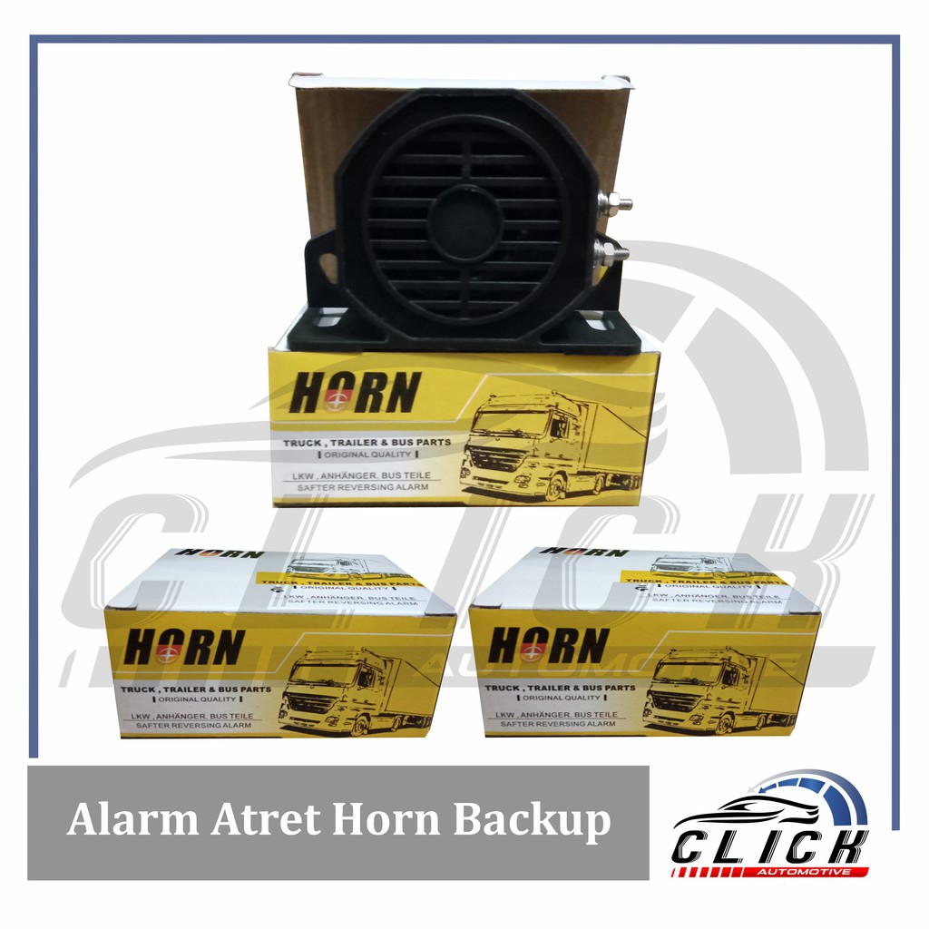 Alarm Atret Alarm Mundur Horn Back Up / Klason Mundur Satu Suara Back Horn Original