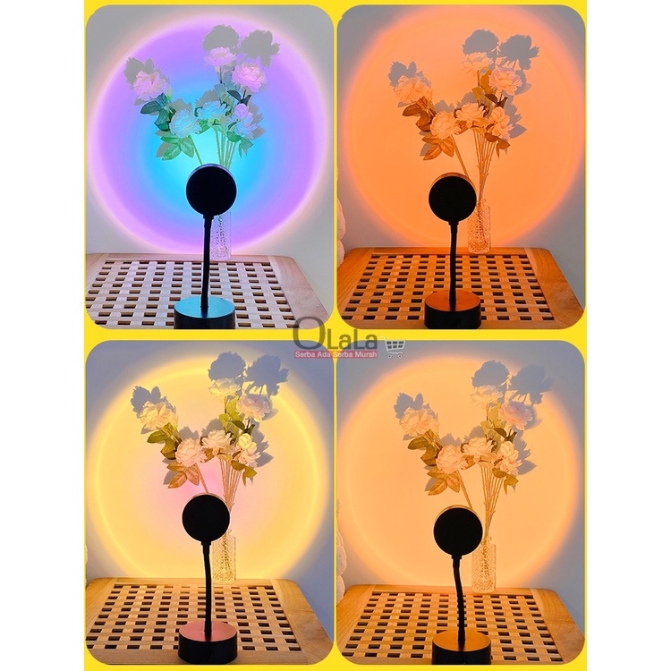 LAMPU SUNSET LED BACKGROUND OLL-RLD3